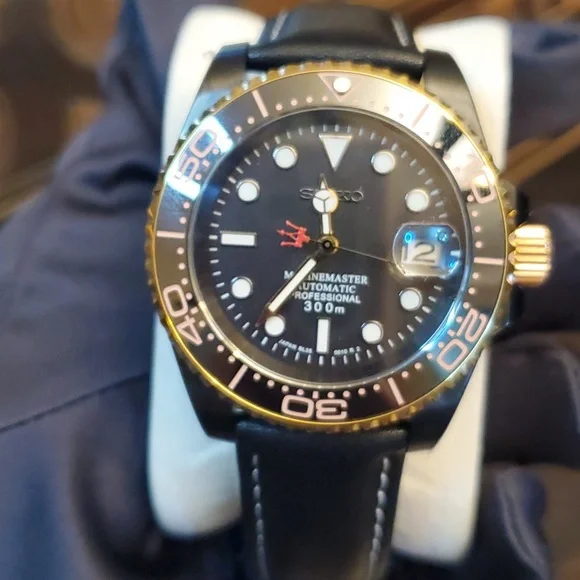 COPY - 100% fully custom built Seiko submariner mod - Picture 3 of 6